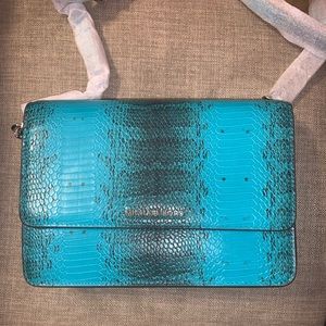 MICHAEL KORS BLACK AND TEAL PURSE‼️‼️‼️